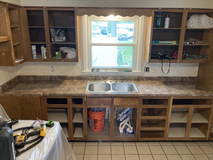 Kitch Counter Top and Sink Dry Fit Worked